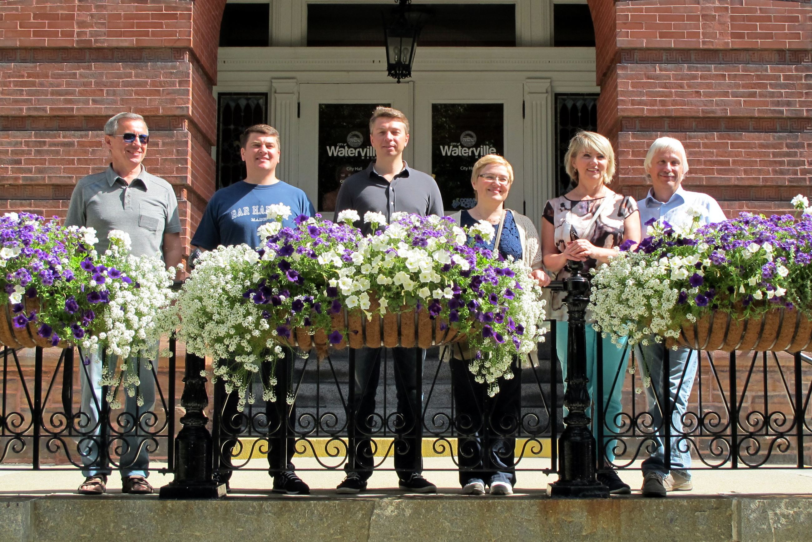 Delegation at City Hall 6