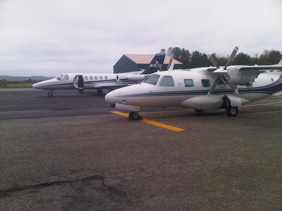 Two Small Airplanes