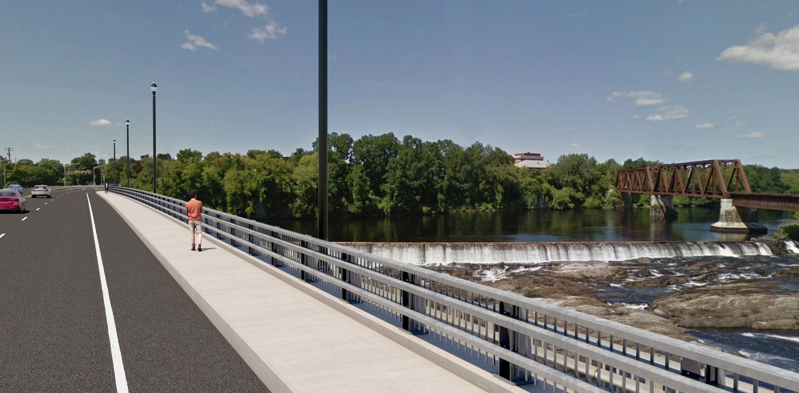 Renderings of the New Ticonic Bridge