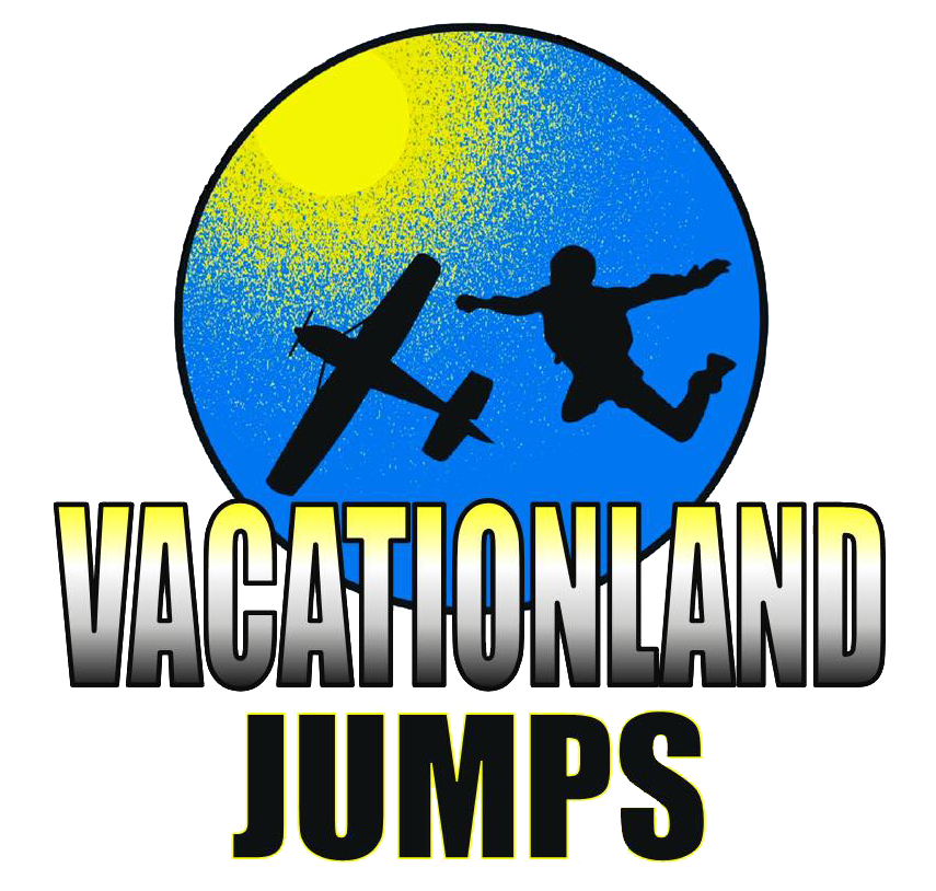 Vacationland Jumps Logo